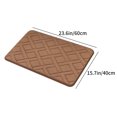 thumbnail image 3 of Xihbxyly Anti Fatigue Kitchen Mat Non Slip Kitchen Standing Mat Home Bathroom Absorbent Floor Mat Is Machine Washable Soft Comfortable And Quickly Absorbs Water Ensuring Stable, 3 of 7