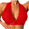 thumbnail image 2 of DecSea Front Closure Bra for Womens Cami Lace Comfort Wireless Full Coverage Womans Sleep Bra, 2 of 8