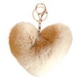 thumbnail image 1 of Coofit Key Chain Fashion Heart Shape Pom Pom Handbag Pendant Purse Charm Phone Charm, 1 of 6