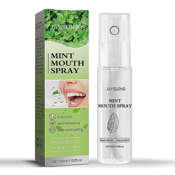 Vaporisateur Frais pour la Bouche 1/2 Pcs pour Assainisseur de Mauvaise Haleine Menthe