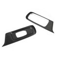 thumbnail image 3 of 2pcs Real Carbon Fiber Window Switch Panel Cover Trim Fits for Porsche 911 718 16-19, 3 of 8
