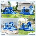 thumbnail image 3 of EDTara Bounce House Inflatable Bouncer with Slide & Water Features, Durable Oxford Dinosaur Jumping Castle with Air Blower for Kids, 3 of 7