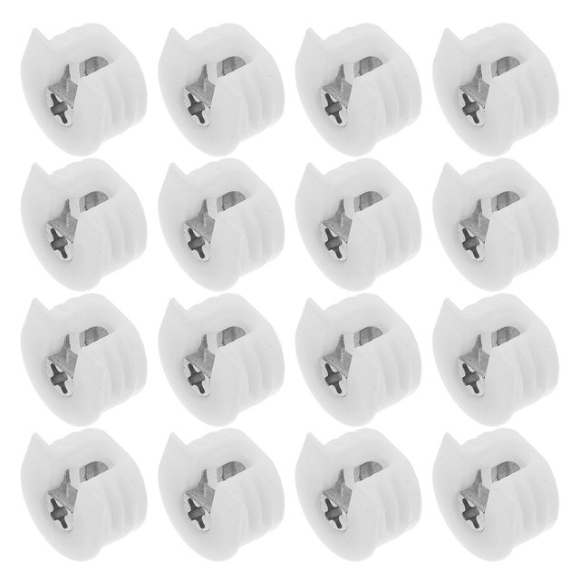 CRILSTYLEO 20PCS Hidden Installation Furniture Connector Square Multi Ferroalloy for DIY Projects