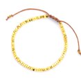 thumbnail image 1 of Bracelet Bohème Turquoise pour Femmes Chaînes Géométriques Bracelets Réglables Simple Tendance Décoration de Main Ornements de Bijoux Réglables Or, 1 of 6