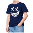 thumbnail image 1 of TZEWGL Cute Graphic Printed Short Sleeved Crewneck Solid Color Shirt For Kid Clothes For Kids size 12-13T, 1 of 4