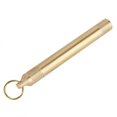 thumbnail image 1 of Pill Bottle,Brass Pill Bottle Holder Toothpick Compartment Pill Box Tried and Trusted, 1 of 11