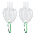 thumbnail image 4 of ANGGREK Travel Squeeze Bottle, Flip Portable 2Set 50ml Récipient Liquide de Voyage pour Sortie à l'Hôtel, 4 of 8