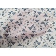 thumbnail image 5 of oneOone Tissu Popeline de Coton Imprimé Géométrique Triangle BTY 42 Pouces de Large, 5 of 5
