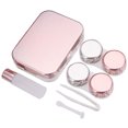 thumbnail image 1 of Trousse d'Étui pour Lentilles de Contact Effet Miroir Mode Étui Portable pour Support de Lentilles de Contact, 1 of 9