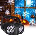 thumbnail image 4 of XZNGL Led Outdoor Christmas Decorations Led Binocular Snowflake Projection Lamp 16 Pattern Christmas Snowflake Decoration Lamp Indoor Festive Atmosphere Projector Night Light, 4 of 5