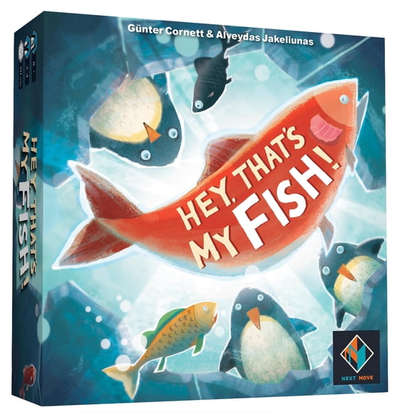 Hey That'S My Fish! Board Game - A Strategic Penguin Fishing Adventure Game Fun Family Game For Kids And Adults Ages 8+ 2-4 Players 20 Min Playtime - Made By Next Move Games