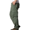 thumbnail image 3 of cllios Deals Pantalon Cargo pour Homme Coupe Décontractée Pantalon à Multiples Poches Pantalon de Travail Militaire Pantalon Classique de Randonnée Cargo, 3 of 3