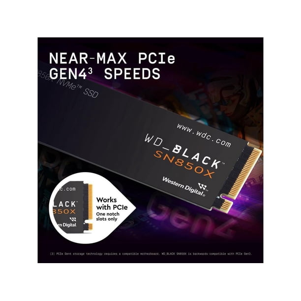 WD_BLACK 8TB SN850X NVMe SSD, Internal Gaming Solid State Drive