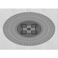 thumbnail image 1 of Ahgly Company Machine Washable Indoor Rectangle Transitional Platinum Gray Area Rugs, 7' x 9', 1 of 7