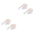 thumbnail image 1 of HLONK 4 Pcs Rotating Mounting Rings 360 Degree Free Flag Pole Kit 0.75-1.02Inch Diameter (Beige), 1 of 12