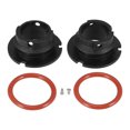 thumbnail image 4 of Unique Bargains 2pcs 9007 9004 LED Headlight Adapter Base Bulb Sockets Retainer Holder Universal for Auto Car Black, 4 of 6