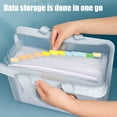 thumbnail image 3 of Storage Bag Organizer,Large Capacity Handheld Organza Transparent File Bbag Student Handheld Test Paper Storage Bag,Large Paper Clips,Paper Storage Organizer,Bag Storage Organizer, 3 of 6