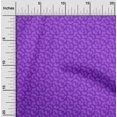 thumbnail image 2 of oneOone Cotton Poplin Violet Fabric Asian Paisley Craft Projects Decor Fabric Printed By The Yard 56 Inch Wide, 2 of 4