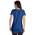 thumbnail image 3 of Inkmeso Relax I'M Vaxxed Drôle Pro-Vaccin T-shirt en Coton à Encolure Dégagée pour Femmes, 3 of 8