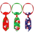 thumbnail image 4 of TIELUTT Christmas Pet Collars Cats and Dogs Accessories Adjustable Cartoon Snowflake Snowman Pattern Festive Pet Jewelry Necklace with Name Choker Chain Pull Stop Leash Train Stop Pet Supplies, 4 of 4