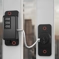 thumbnail image 4 of Refrigerator Lock 1 Piece Black Combo Combination Combination Refrigerator Lock Kids Refrigerator Lock Adhesive Refrigerator Door Lock Child Safe Refrigerator, 4 of 8