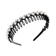 thumbnail image 2 of Visland Hair Clasp Shiny Colorful Rhinestone Non-Slip Reusable Narrow Brim Girls Headband Hair Accessories, 2 of 7