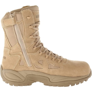 Reebok Work Men's Rapid Response RB8894 Safety Boot,Tan,7 M US