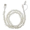 thumbnail image 1 of Maytalsory Colorful Beaded Multi Charger Cable For USB And Type-C Devices 2 In 1 Usb Charger Cable Usb Totype C type+1, 1 of 6