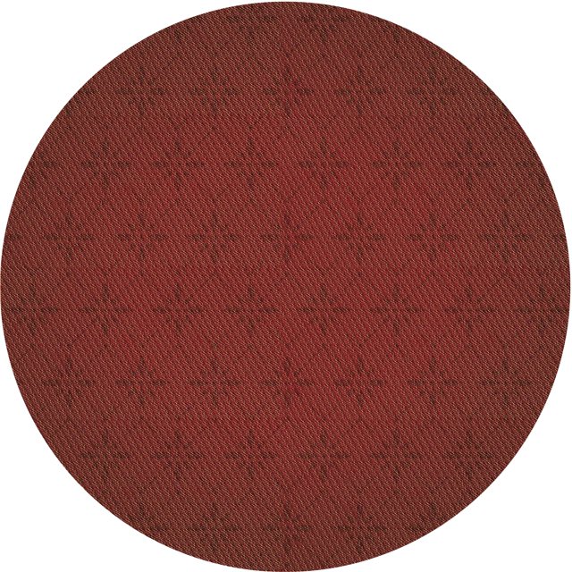 Ahgly Company Tapis Rond Lavable en Machine Intérieur Transitionnel Rouge Canneberge, 4 Pieds Rond