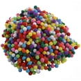 thumbnail image 1 of 1000 Pcs 10mm Mixed Color Soft Fluffy Pom Poms Pompoms for kids Crafts, 1 of 8
