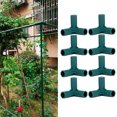 thumbnail image 3 of FLAMEEN Plant Stake Joint,3‑Way Connector,8Pcs 3-Way Plant Support Connectors Plastic Garden Climbing Stake Joint Greenhouse Accessory, 3 of 8