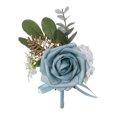 thumbnail image 2 of YAOMOBB Adjustable Ribbon Wrist Flower Adjustable Ribbon Wrist Flower Elegant Decor for Wedding Party and Prom, 2 of 6
