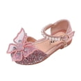 thumbnail image 3 of Sandales Fille Enfant Strass Papillon Perles Été Décontracté Rue Danse Chaussures pour Enfants, 3 of 7