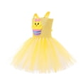 thumbnail image 5 of SXcggal One Robe Tutu Sans Manches pour Filles Deuxe avec Bandeau Ensemble Tenue Respirante Mignonne Décontractée Robe pour Fille, 5 of 5
