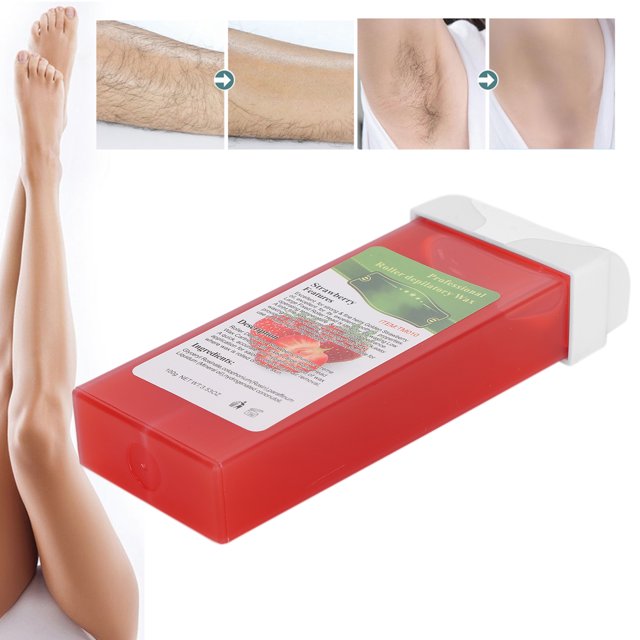 Depilatory Wax Roller, Skin Friendly Prevent Hair Regrowth Mild Safe Roll On Wax For Home Use
