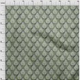 thumbnail image 3 of oneOone Viscose Chiffon Fabric Damask & Floral Block Print Fabric By Yard 42 Inch Wide, 3 of 4