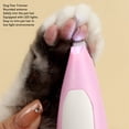 thumbnail image 4 of Electric Pet Hair Trimmer,LED Light  Electric Pet Grooming Clippers Anti Clipping Design Pet Foot Hair Trimmer Easy to Use Precise Trimming Dog Shaver Clippers for Cats Dogs, 4 of 7