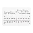 thumbnail image 1 of 10 Packs Metal Dental Teeth Orthodontics Brackets Braces Mini Without Hook, 1 of 9