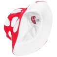 thumbnail image 2 of Miangastore Chapeau Seau Extérieur Protection Solaire Double Face Rouge 1Ensemble 11x11 Po, 2 of 8
