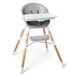 Skip Hop 4 in 1 Convertible High Chair, EON, White