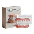 thumbnail image 1 of Advanced Full Set of Dentures, Silicone Reline Denture HOT Soft Set, 1 of 8
