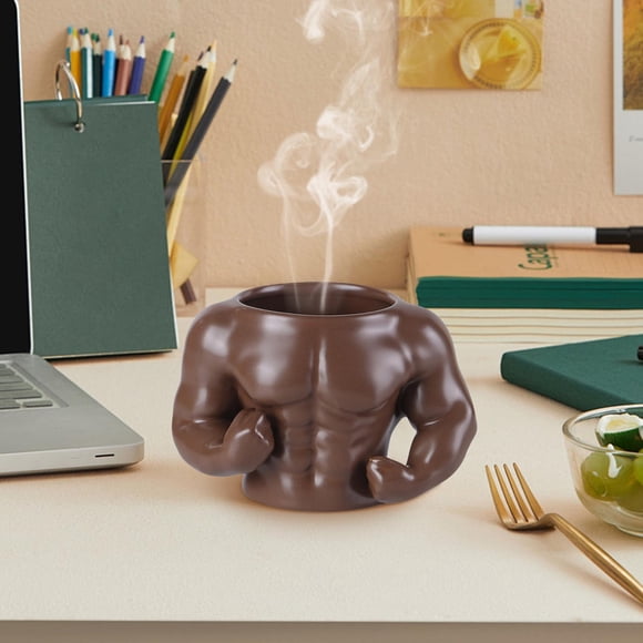 Big Savings! Muscle Ceramic Coffee Mug, Large Capacity Water Cup, Stylish Mug for Coffee, Tea, and Hot Drinks, Perfect for Home, Office, or Gifts