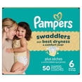 thumbnail image 3 of Couches Pampers Swaddlers, taille 6, 50 unités, 3 of 29