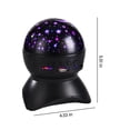 thumbnail image 3 of Cagogo under $5 Bluetooth Star Projector Light, Bluetooth Speaker Starlight Projection Lamp, USB Romantic Night Light LED Rotating Ambient Light, Bedroom Decor Light, Music Atmosphere Lamp, 3 of 7