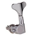 thumbnail image 2 of String Tuning Peg Tuner Sealed Machine Head Button for Bass Bass Parts Locking Parts Locking Button Button for Bass Part Silver 3L2R, 2 of 9