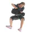 thumbnail image 3 of Tachiuwa 1:64 Scale Paparazzi Photographer Mini People Diorama Model Children Toy, 3 of 8