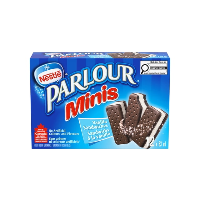 PARLOUR Minis Vanilla Sandwiches, 63 ml