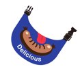 thumbnail image 2 of Pet Dogs Saliva Towel Delicious Sausage Pattern Bandana BibsFunny Photography Props Gift For Cats Dogs, 2 of 9