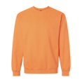 thumbnail image 3 of Gildan SF000 Softstyle Crewneck Sweatshirt-Tangerine-3XL, 3 of 7