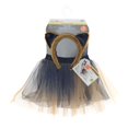 thumbnail image 1 of Way To Celebrate Orange Rainbow Light-Up Tutu and Kitten Headband Set for Halloween, 1 of 7